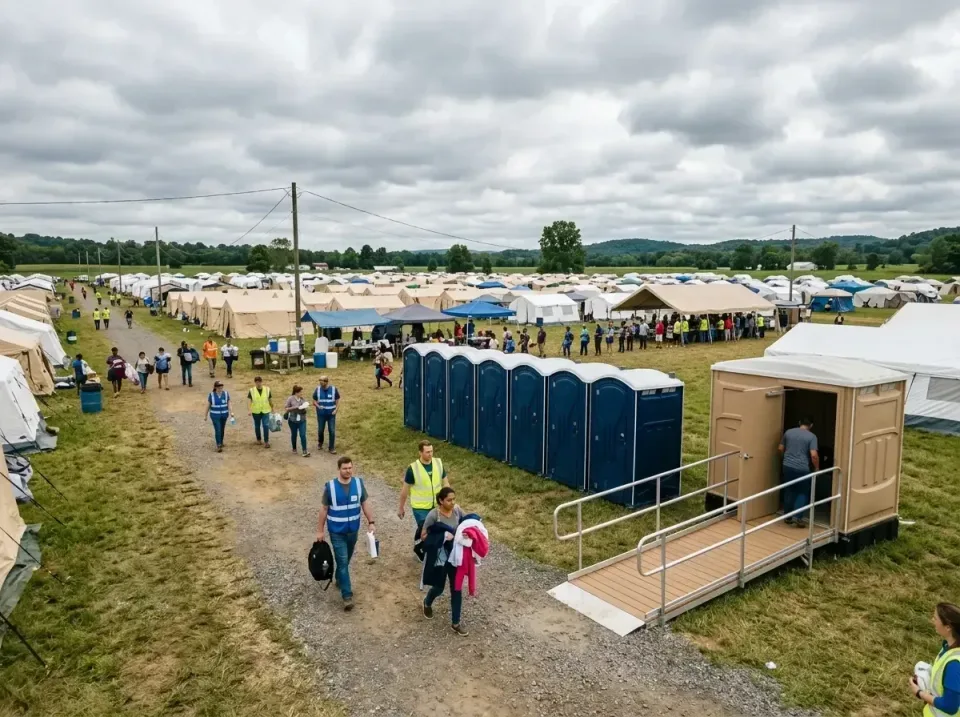 disaster-relief-camp-restrooms-010 — frequently asked questions, Dumpster & Portable Bathrooms Rental in Clear Lake, IA